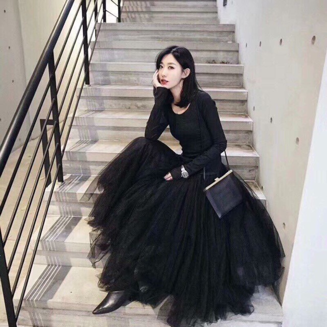Váy len áo pha chân ren chuẩn ảnh nhé (bao chất)