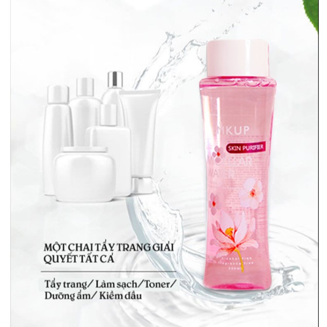 Nước tẩy trang MKUP sạch sâu thân kỳ 200ml