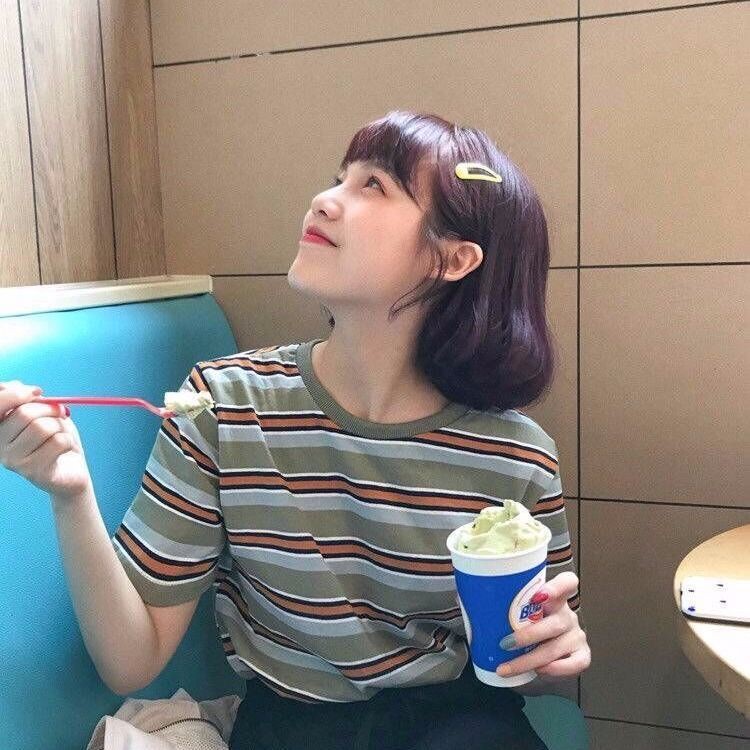 Kẹp tóc nữ màu kem trơn mini thời trang Hàn Nhật dài 3cm B693