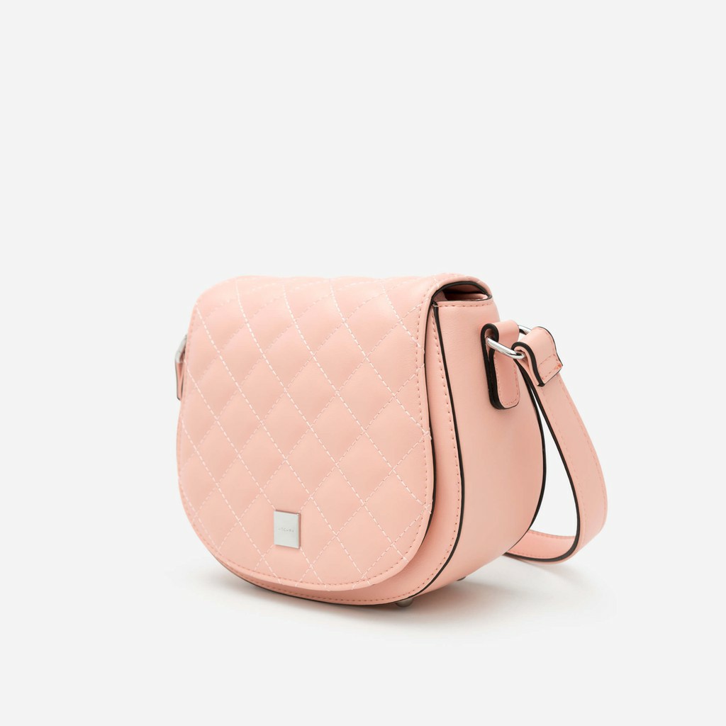 Hàng chính hãng Vascara - Túi Đeo Chéo Chần Bông - SHO 0123 - Màu Hồng - Vascara