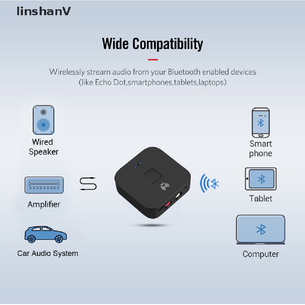 Thiết Bị Nhận Tín Hiệu Bluetooth 5.0 aptX LL RCA Jack 3.5mm