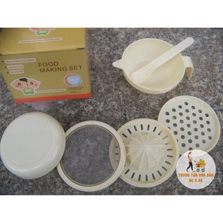 Bộ dụng cụ 7 món chế biến kiểu nhật cho bé tập ăn dặm