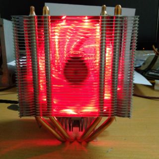 Tản nhiệt led cpu, tản tháp 4 ống đồng led, hiệu năng cao, tản cpu hỗ trợ nhiều socket như t400i