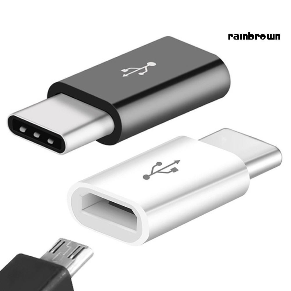 Đầu điều hợp cổng micro USB qua loại C cho điện thoại Android
