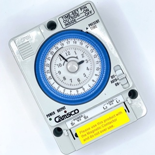 [CHÍNH HÃNG] Công Tắc Hẹn Giờ Cơ, Timer 24 Giờ Camsco TB35N