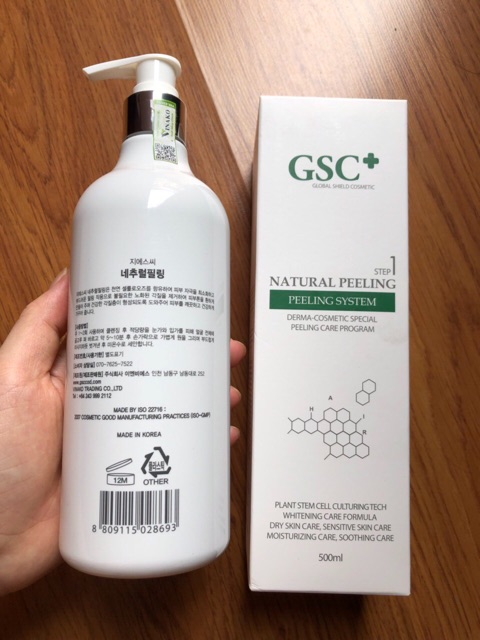 Kem tẩy da chết cao cấp GSC