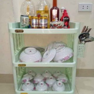 Kệ úp chén bát, để gia vị