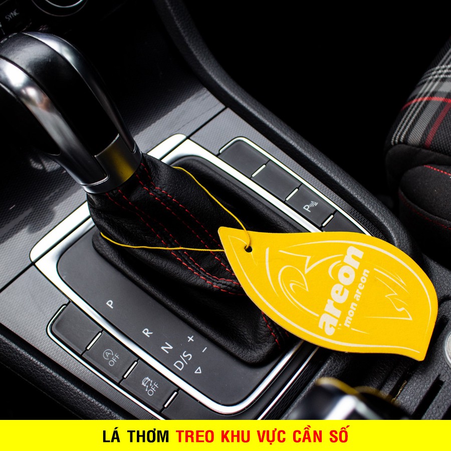 Lá Thơm treo Xe Ô Tô AREON AMERICAN Nhập Khẩu Bulgaria Khử mùi hôi xe, thơm phòng hiệu quả