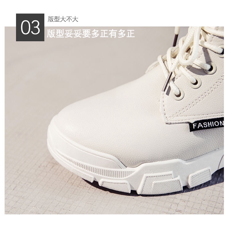 Giày Boots martin lót nhung thời trang thu đông cho nữ | BigBuy360 - bigbuy360.vn