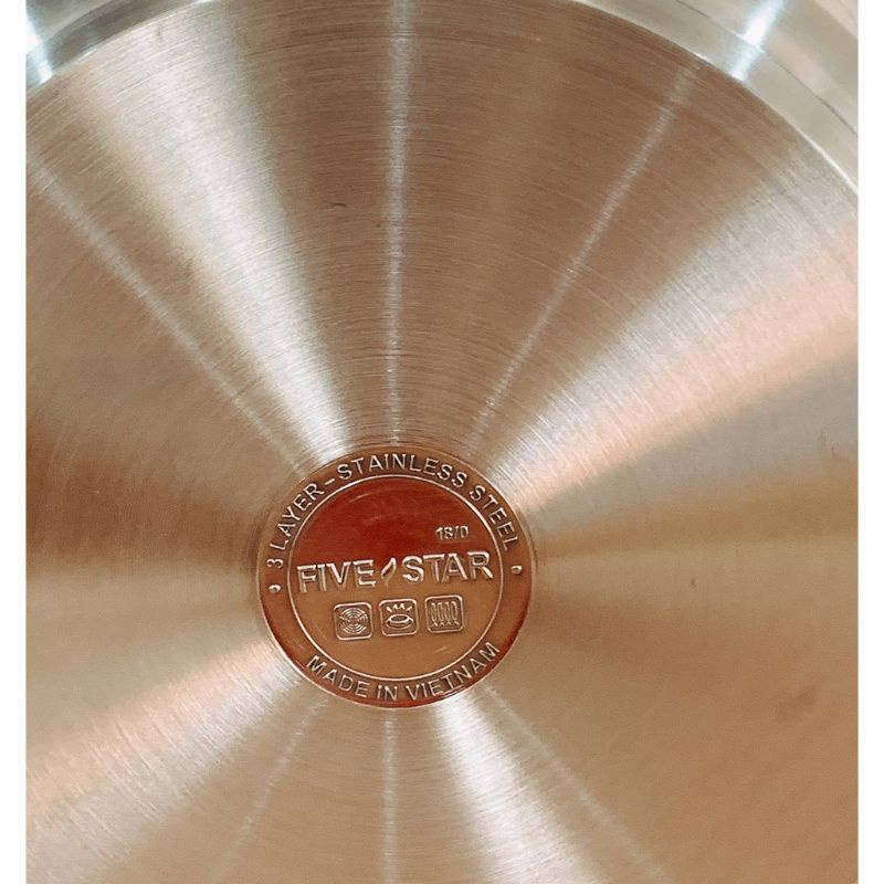 Bộ nồi hấp, xửng hấp inox 3 đáy Fivestar size 24,26,28,30 hàng chính hãng bảo hành 5 năm