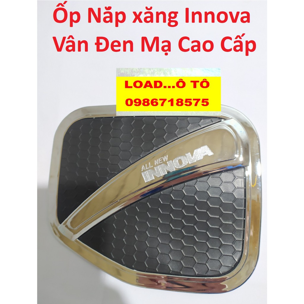 Ốp Nắp Bình Xăng Toyota Innova 2022-2017 Cao Cấp
