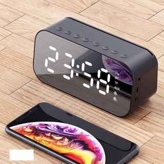 Loa bluetooth thông minh kiêm đồng hồ, đài FM