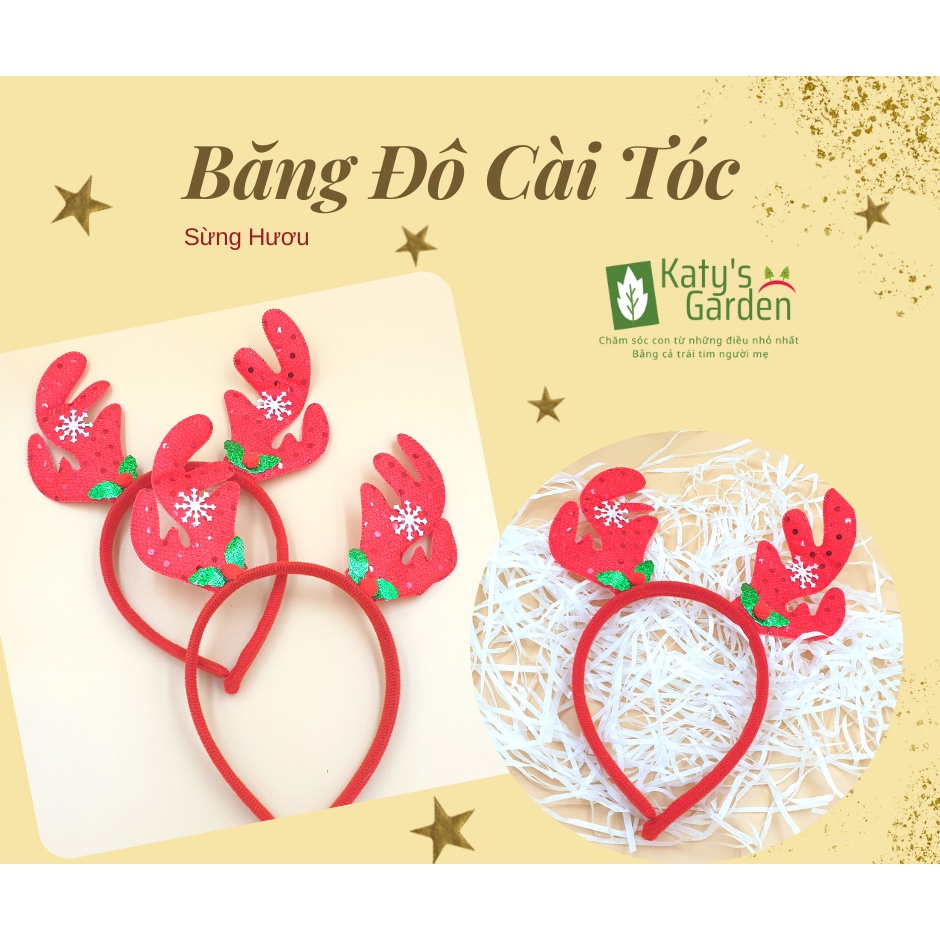 Băng đô cài tóc sừng hươu