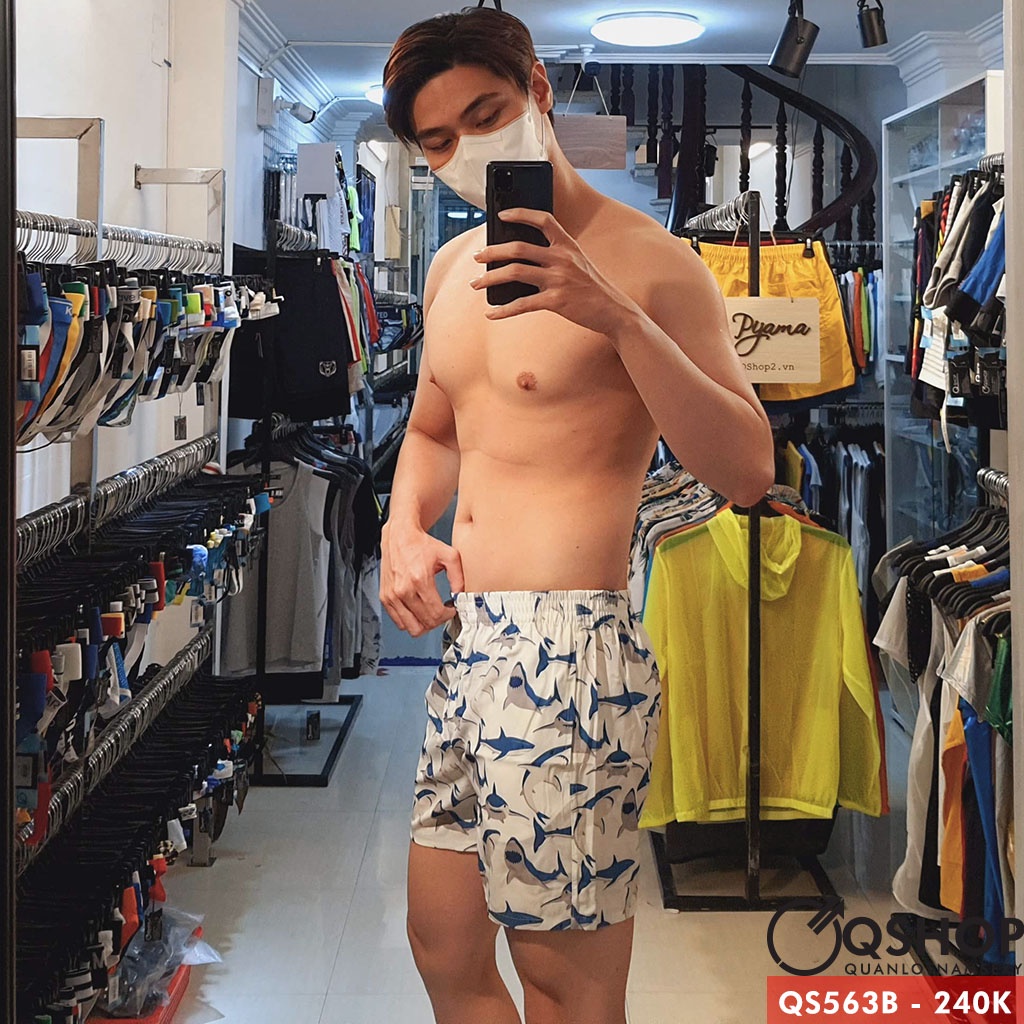 Quần short đi biển, đi chơi QSHOP QS563