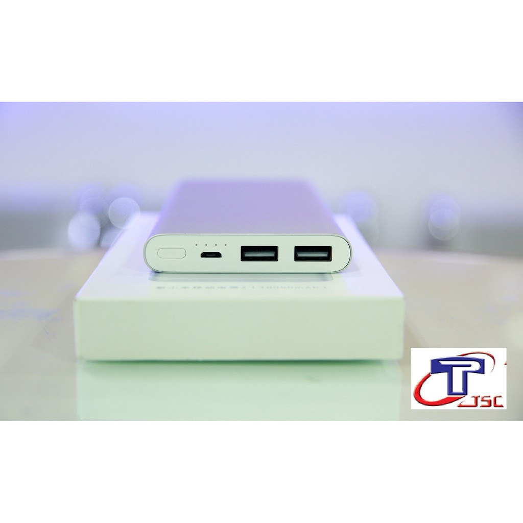 Pin dự phòng Mi 2S 10000mAh 2 cổng mới