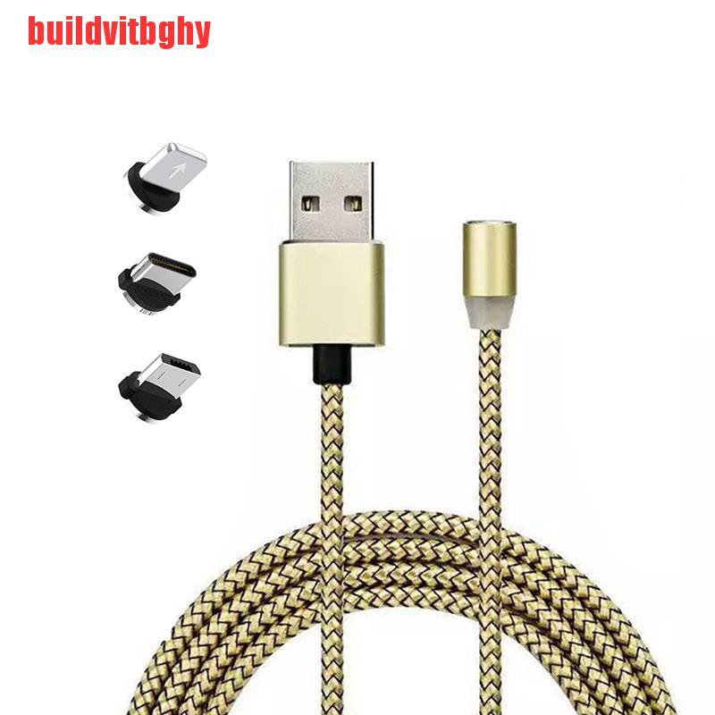 (Mua-C) Dây Cáp Sạc Nhanh Nam Châm Cổng Micro Usb Cho Ios