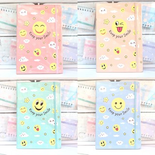 Sổ Tay Bìa Cứng NOTEBOOK Đai Chun Ghi Chép ICON Dễ Thương 3783L