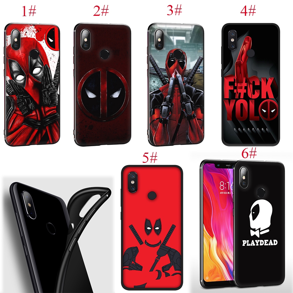 Xiaomi Redmi Note 4 4X 5A 5 6 Pro Prime Soft TPU Case Deadpool