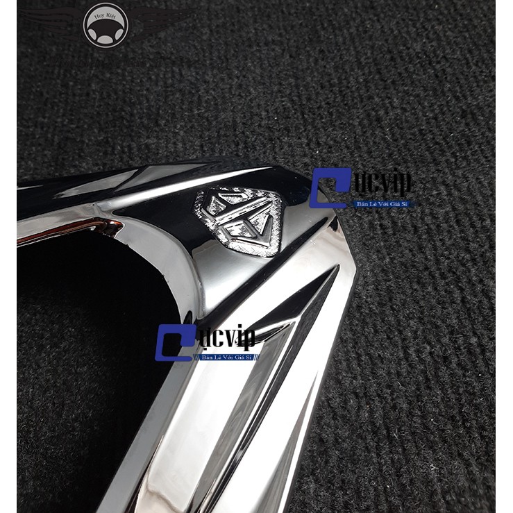 [Giá Siêu Rẻ] Ốp Chữ U Mặt Nạ Gắn Cho Xe AirBlade 2016 - 2019 Mạ Crom 2572