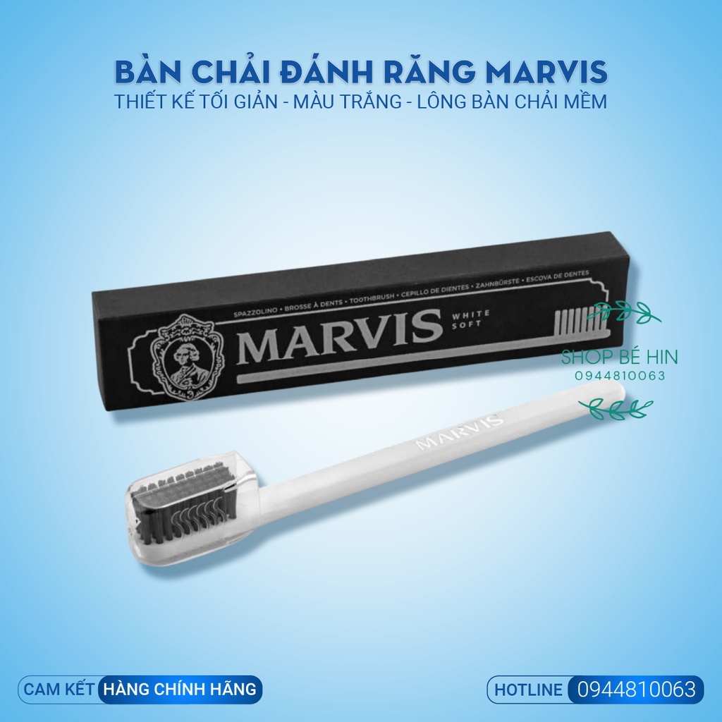 (Bill Đức) Bàn chải đánh răng Marvis Soft Toothbrush hàng chính hãng mua tại Đức