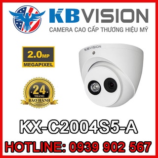 Camera dome 4 in 1 hồng ngoại 2.0 megapixel kbvision kx-c2004s5-a