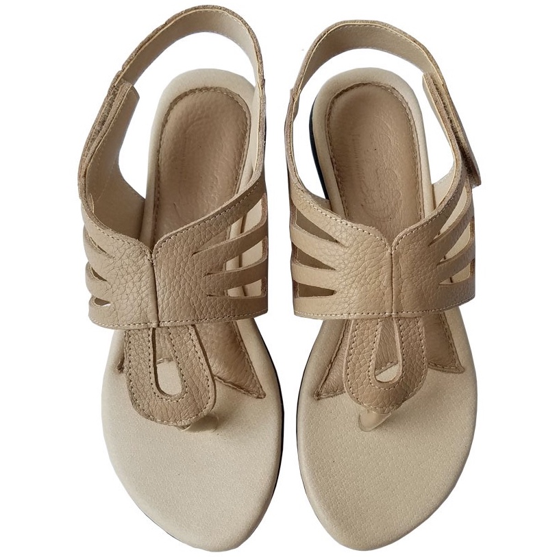 Giày sandal nữ BIGBEN da bò cao cấp SDN52