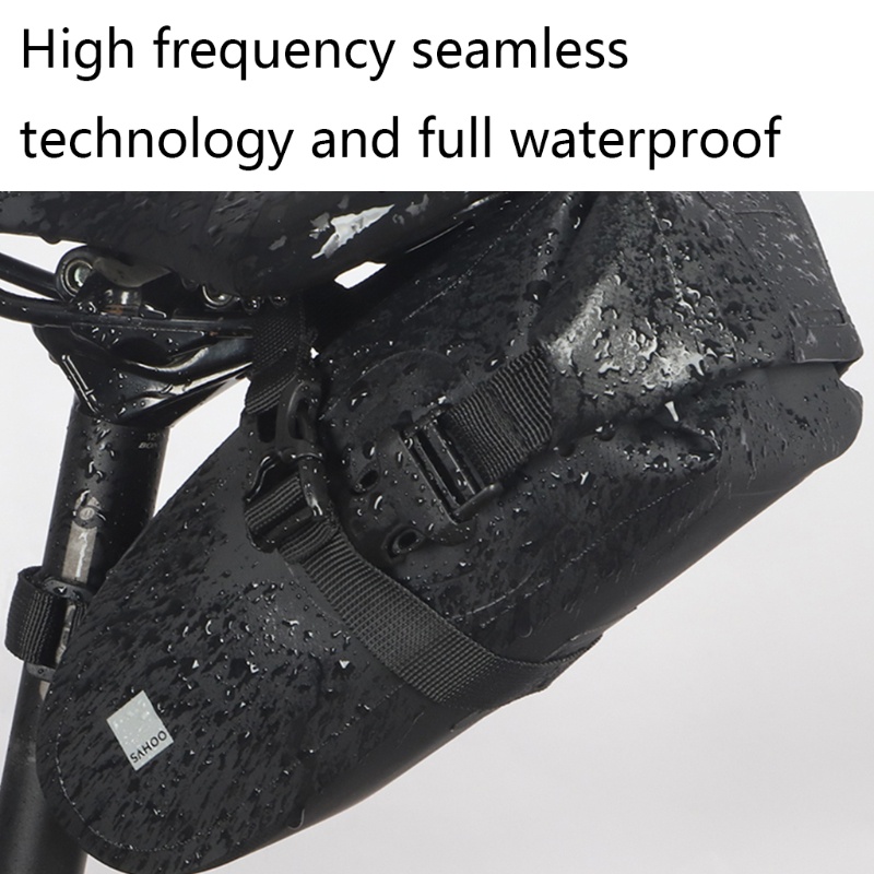 Túi Đựng Đồ Dùng Gắn Yên Xe Đạp Cỡ Lớn Chống Thấm Nước Màu Phản Quang Tiện Dụng