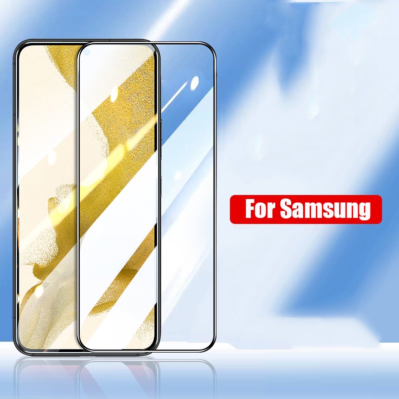 Kính Cường Lực Bảo Vệ Màn Hình Samsung Galaxy S21 S20 S22 Plus S21 S20 FE M21 F22 A22 F52 M42 M12 F02S A32 A03S M62 F62