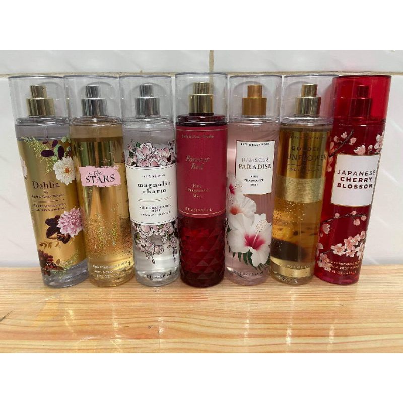 Xịt thơm toàn thân body mist bath and body works 236ml P5