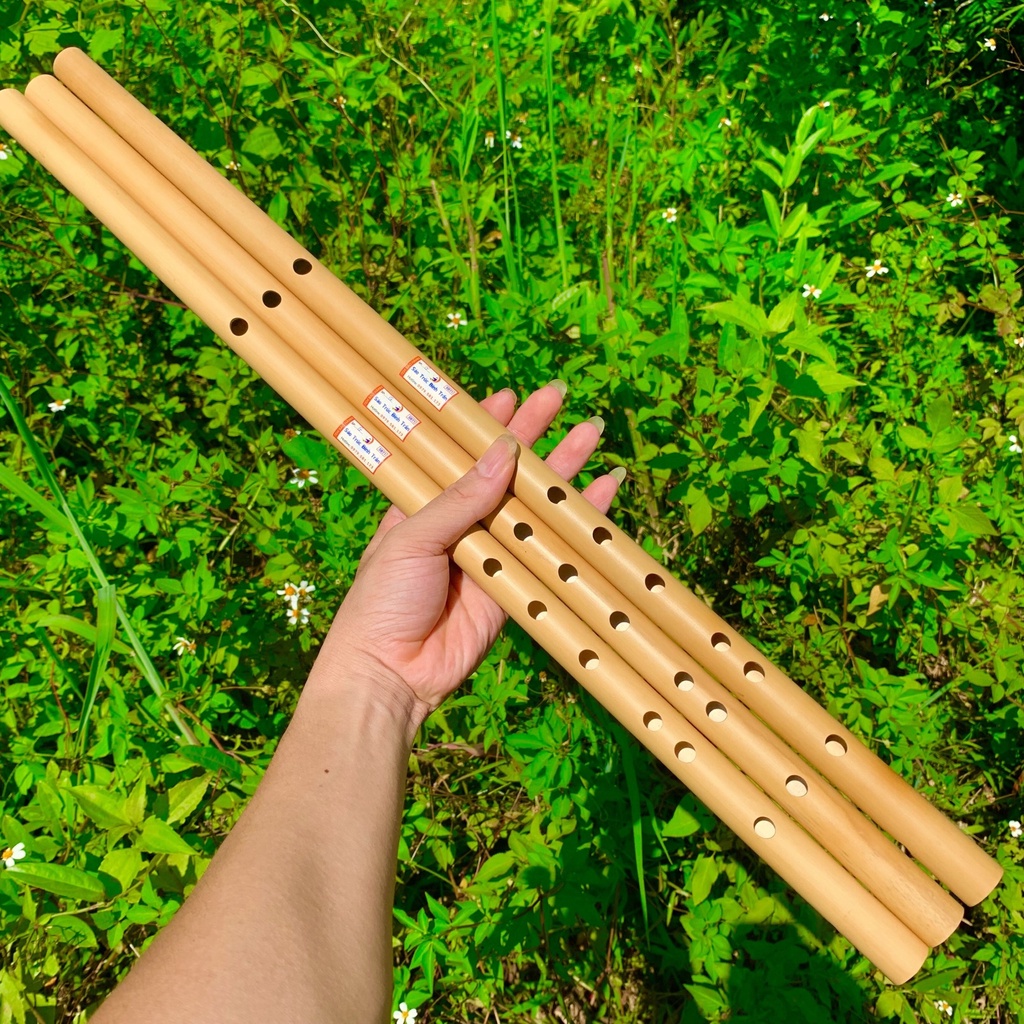 Sáo Nứa Nam Loại Thường  Đủ Tone - Chuẩn Âm, Hình Thức Đẹp.