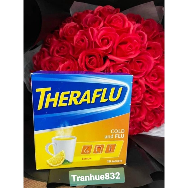 Trà Theraflu Nga hộp  10 gói