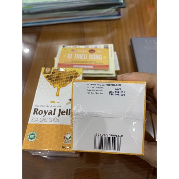 Sữa Ong Chúa ROYAL JELLY (Chính hãng nguyên tem - Date mới)