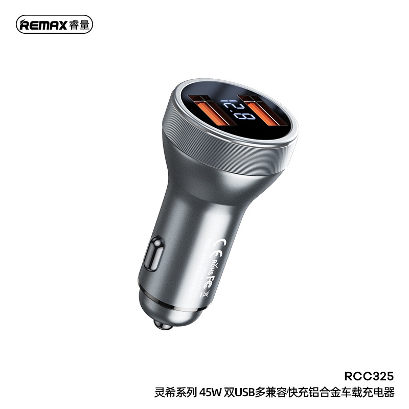 Củ Sạc Nhanh 45W RCC325 Cho Ô TÔ - Chính Hãng Remax