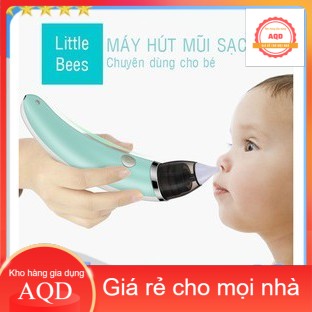 Máy Hút Mũi Điện Tử Trẻ Em Nhật Bản LITTLE BEES, An Toàn 100% Cho Bé Khi Sử Dụng, Bảo Hành 12 Tháng - AQD