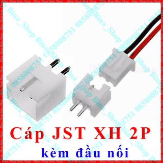 Cáp jst xh 2p 12cm kèm đầu nối