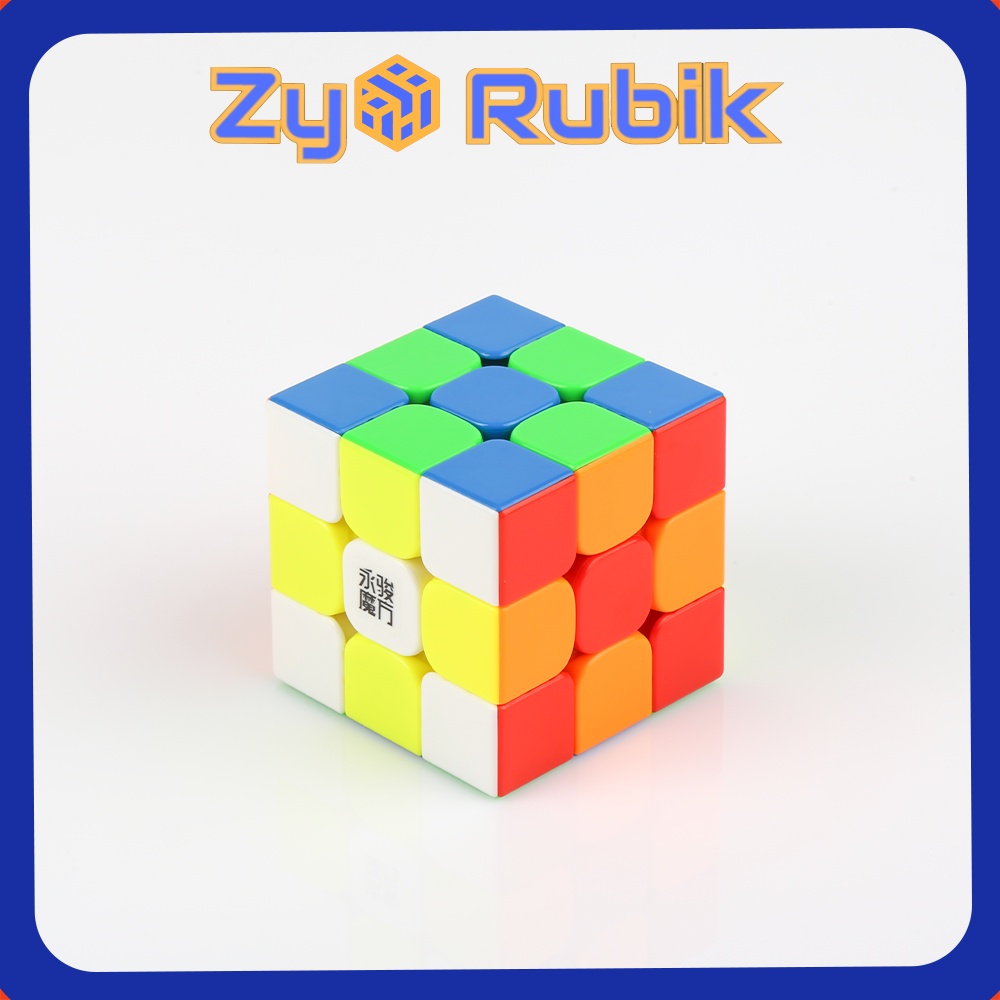 Rubik 3x3 YJ YuLong V2 M Stickerless ( Có Nam Châm ) - Đồ Chơi Rubik 3 Tầng YJ V2M - ZyO Rubik