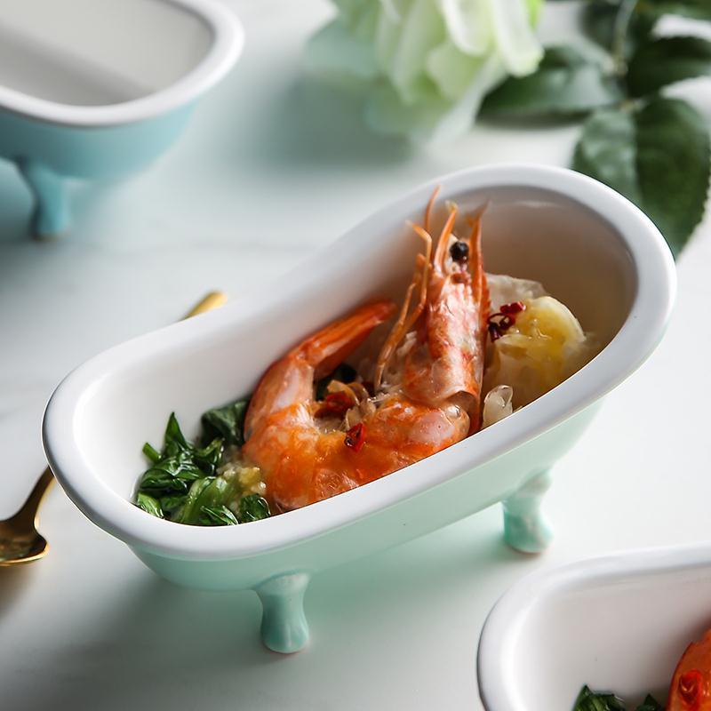 Bát Ăn Kem / Tráng Miệng Bằng Gốm Sứ Kiểu Dáng Dễ Thương Xinh Xắn
