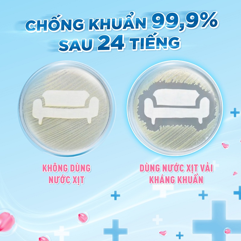 Xịt Vải Downy Hương Nắng Mai Chai 370ml (hàng khuyến mãi)