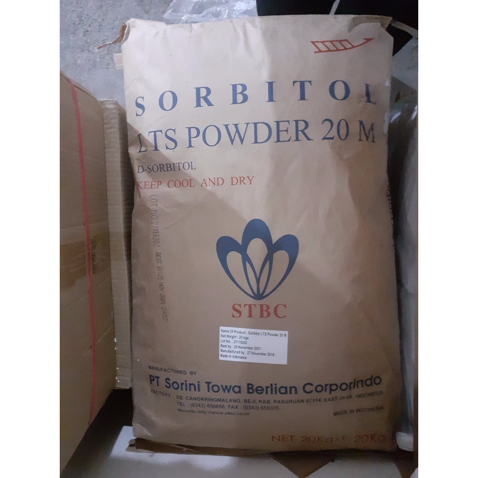 Sorbitol Bột Indonesia_Bao 20Kg