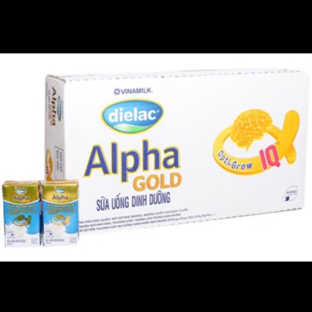 Sữa Dielac Alpha pha sẵn 180ml