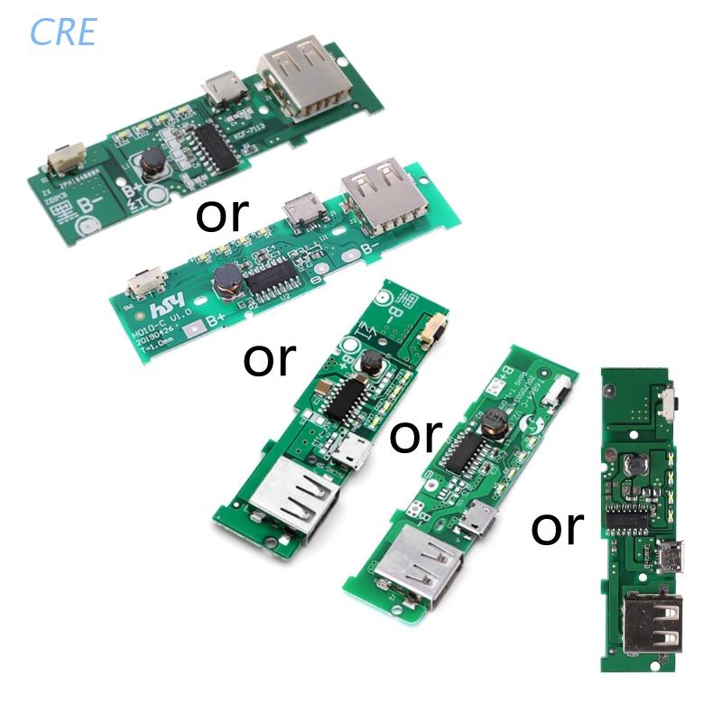 Bảng Mạch Sạc Điện Thoại USB 5V 2A Cho Pin 18650