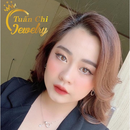 Dây Chuyền Nữ ♥️MẪU HOT♥️ Vòng Cổ Bạc Nữ, Liền Mặt Đính Đá Sang Trọng, Phong Cách Hàn Quốc