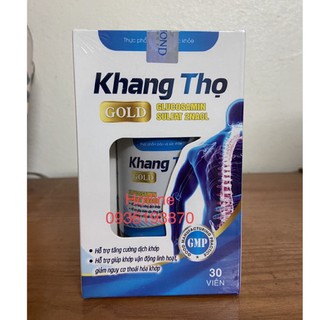 KHỚP KHANG THỌ GOLD 👍 [CHÍNH HÃNG] ❤️ KHANG THỌ GOLD Hỗ trợ tái tạo xương khớp