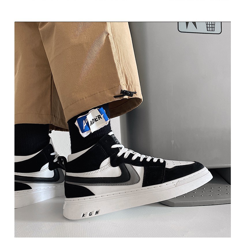 Giày Nam [FREESHIP EXTRA] Giày Sneaker Nam phong cách thể thao cao cổ siêu đẹp mã JD size 39-44 | BigBuy360 - bigbuy360.vn