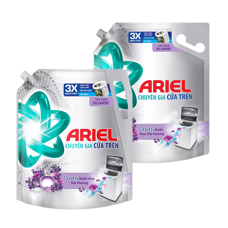 Ariel Matic nước giặt Túi hương hoa oải hương 1.8KG/3.2KG:1.8KG