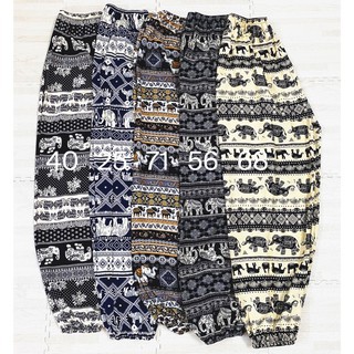 Quần lanh dài thổ cẩm alibaba bo gấu HỌA TIẾT NGẪU NHIÊN | BigBuy360 - bigbuy360.vn