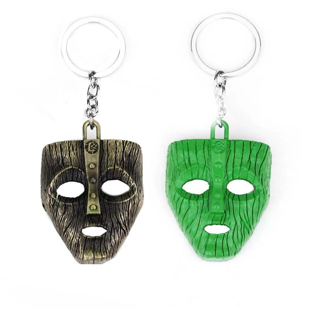 DARNELL Jim Carrey Móc Khóa Mặt Nạ Mini Chaveiro Punk Loki Trang Trí Xe Hơi Dịp Halloween