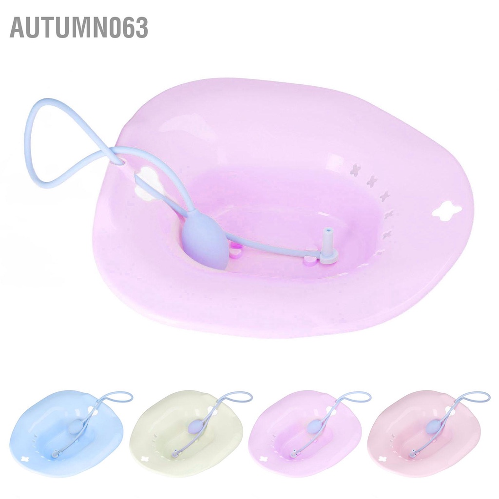 Bộ Chậu rửa phụ khoa Ghế ngồi trong nhà vệ sinh miễn phí có vòi xả để chăm sóc sau Bệnh trĩ Autumn063