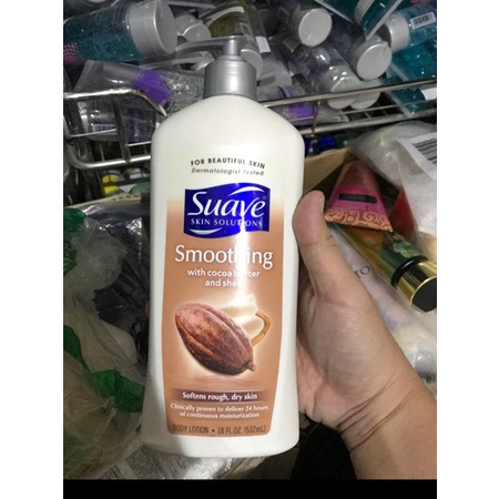 Dưỡng thể Suave 532ml - Smoothing (Mỹ)