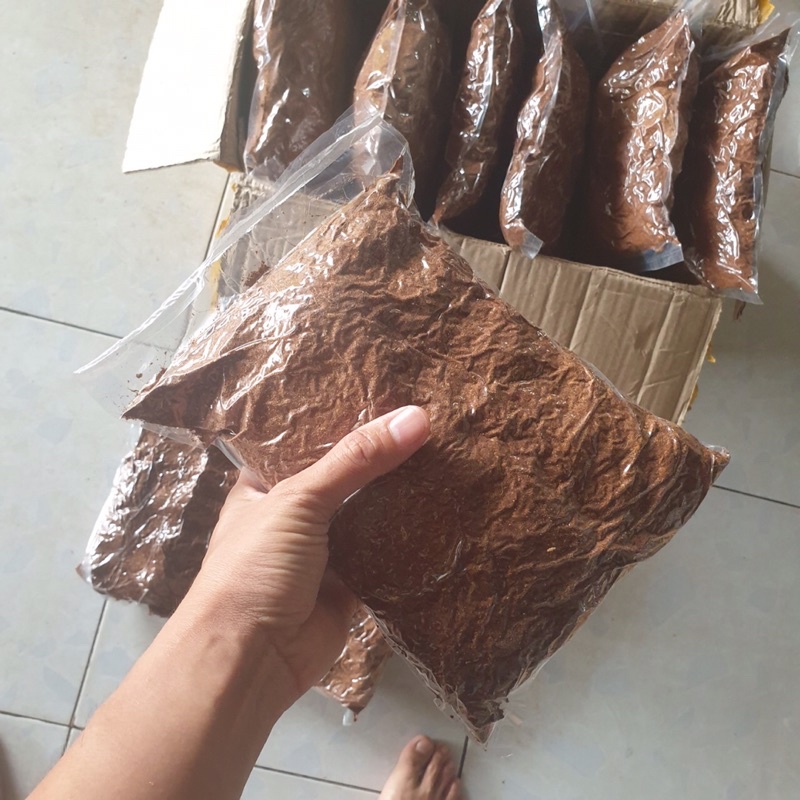 500G sơ dừa dùng lót nền chuồng nuôi bò sát hoặc trồng cây cảnh